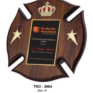 Walnut Executive Plaque