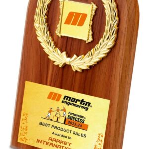 Laminated Curved Wooden Plaque