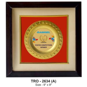 Round Shield Plaque