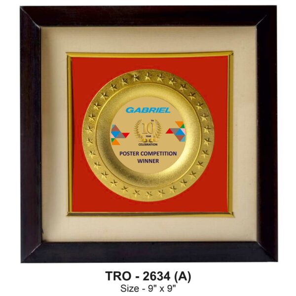 Round Shield Plaque