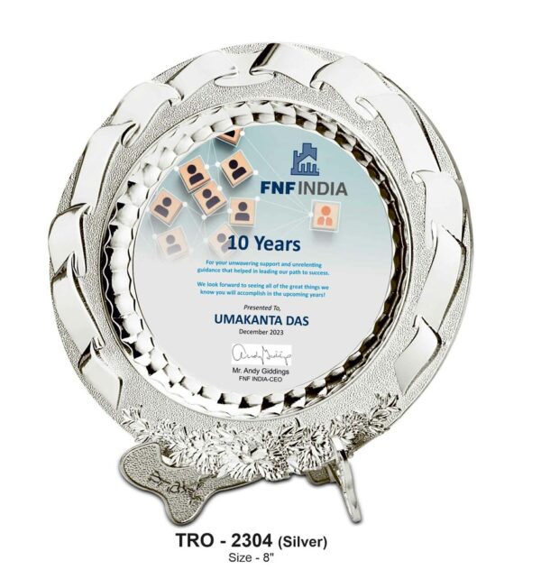 Heavy Metal Round Plate