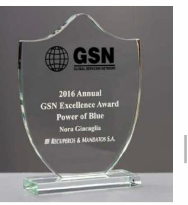 Excellence Glass Award
