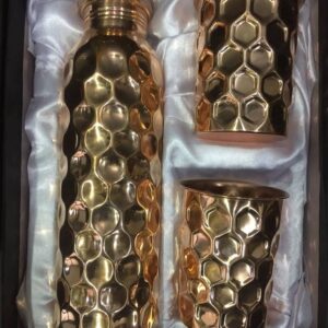 Hammered Copper Water Bottle