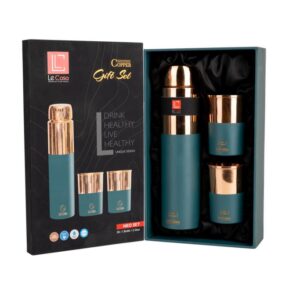 Blue Finish Copper Water Bottle