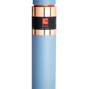 Le Casa Blue Matte Copper Water Bottle – 1000ml